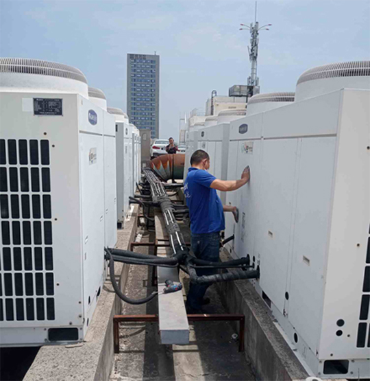 灞桥中央空调制热和不制冷系统维修方法